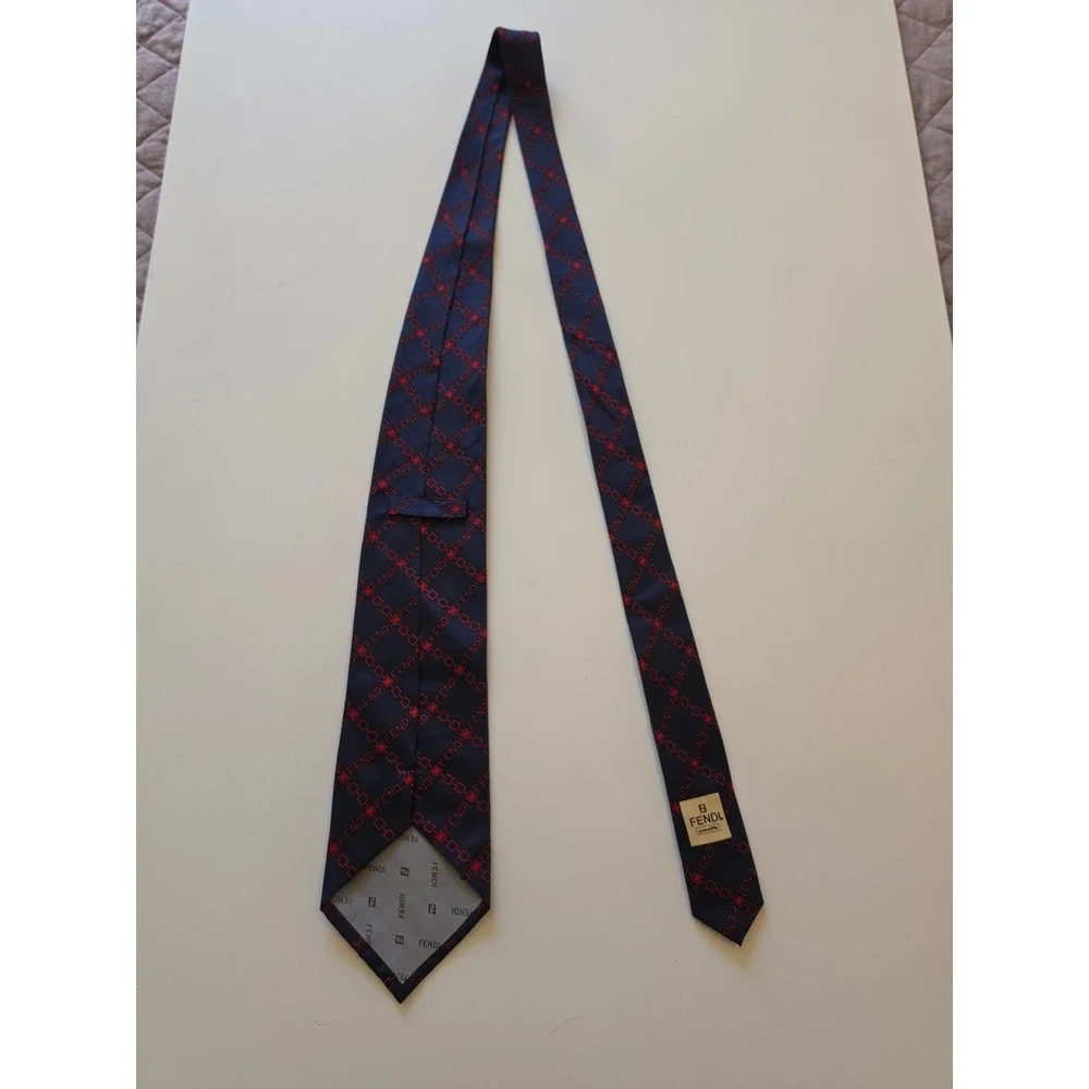 Fendi monogram silk